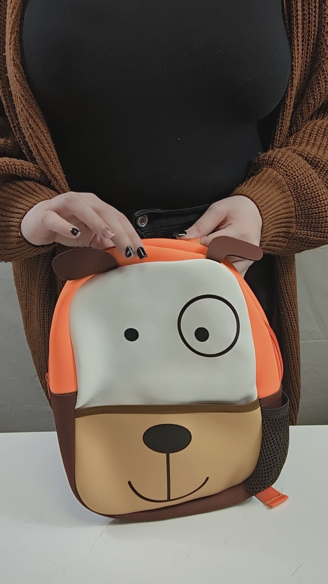 ■ Emotionery Neoprene Cute Animal Junior Backpack - Lion