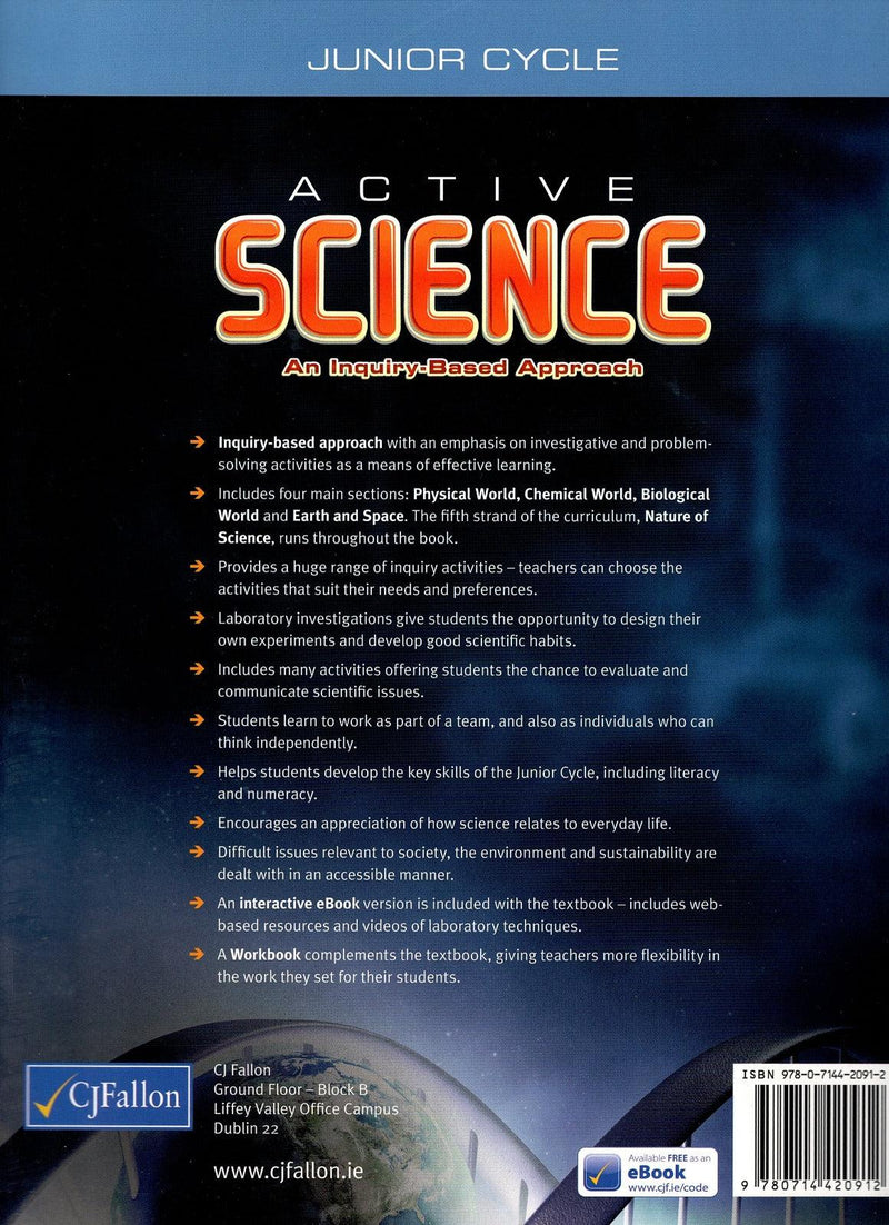 ■ Active Science - Junior Cycle - 1st / Old Edition - Textbook & Workbook Set by CJ Fallon on Schoolbooks.ie
