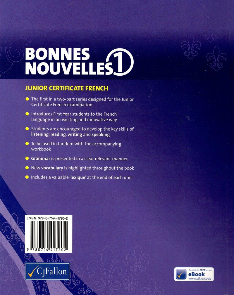 ■ Bonnes Nouvelles 1 - Textbook & Workbook Set (Incl. CD) by CJ Fallon on Schoolbooks.ie