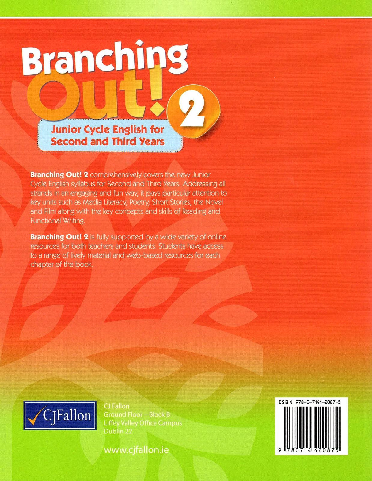 ■ Branching Out! 2 by CJ Fallon on Schoolbooks.ie