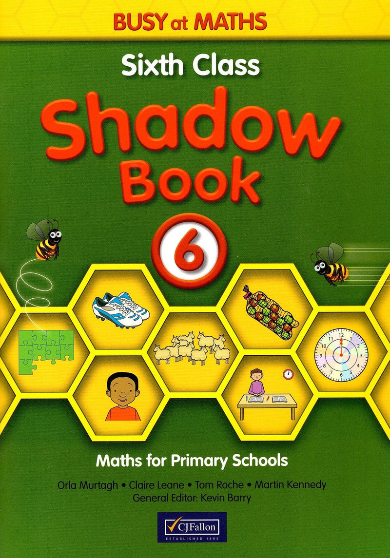 Busy at Maths 6 - Shadow Book by CJ Fallon on Schoolbooks.ie