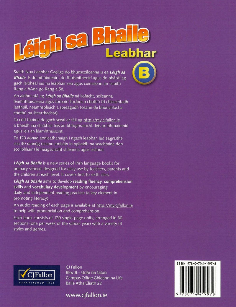 ■ Leigh sa Bhaile B - 2nd Class - 1st / Old Edition by CJ Fallon on Schoolbooks.ie