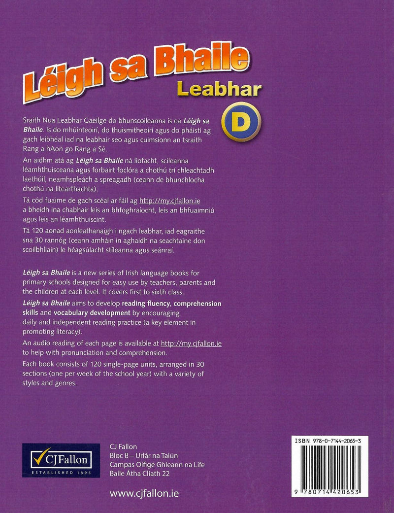 ■ Leigh sa Bhaile D - 4th Class - 1st / Old Edition by CJ Fallon on Schoolbooks.ie
