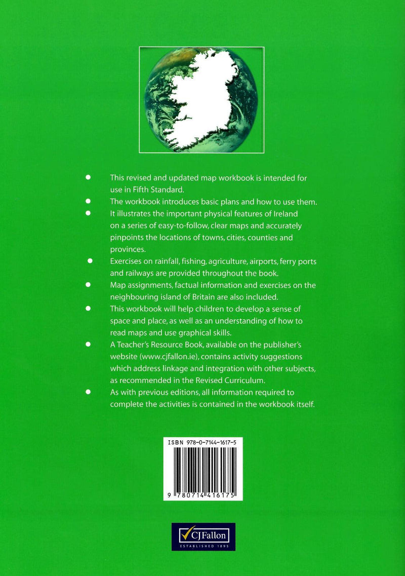 Map Workbook 1 by CJ Fallon on Schoolbooks.ie