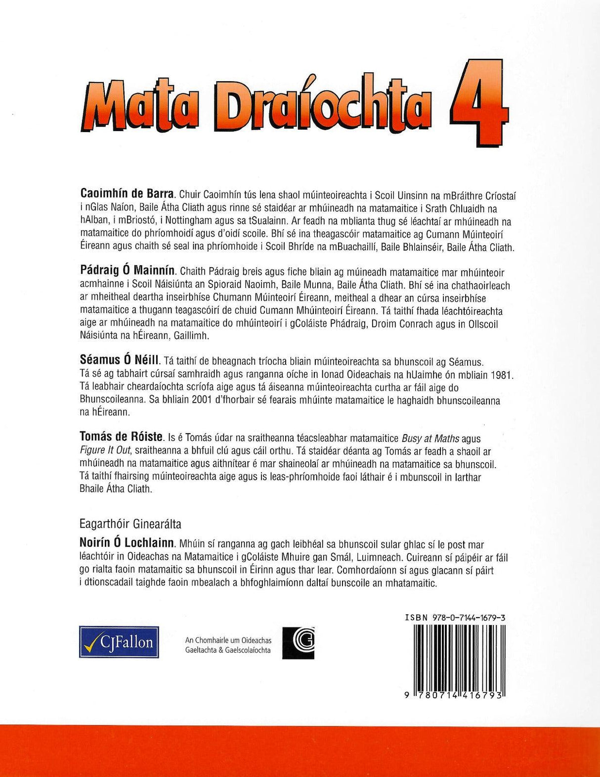 Mata Draíochta 4 by CJ Fallon on Schoolbooks.ie