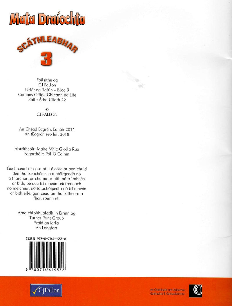 Mata Draiochta Scathleabhar 3 by CJ Fallon on Schoolbooks.ie