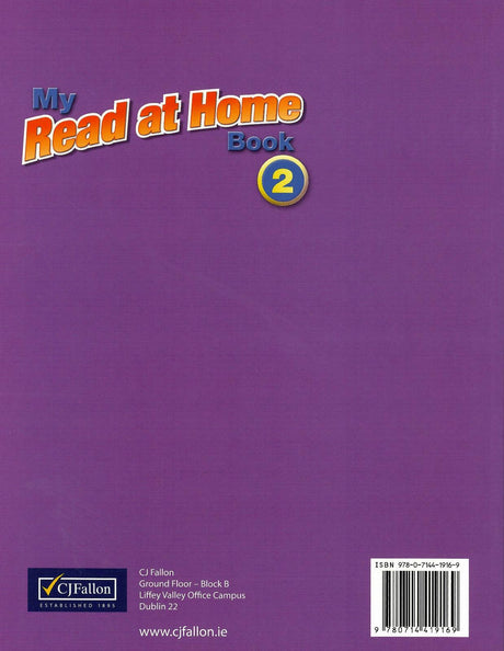 ■ My Read at Home - Book 2 - Old Edition by CJ Fallon on Schoolbooks.ie