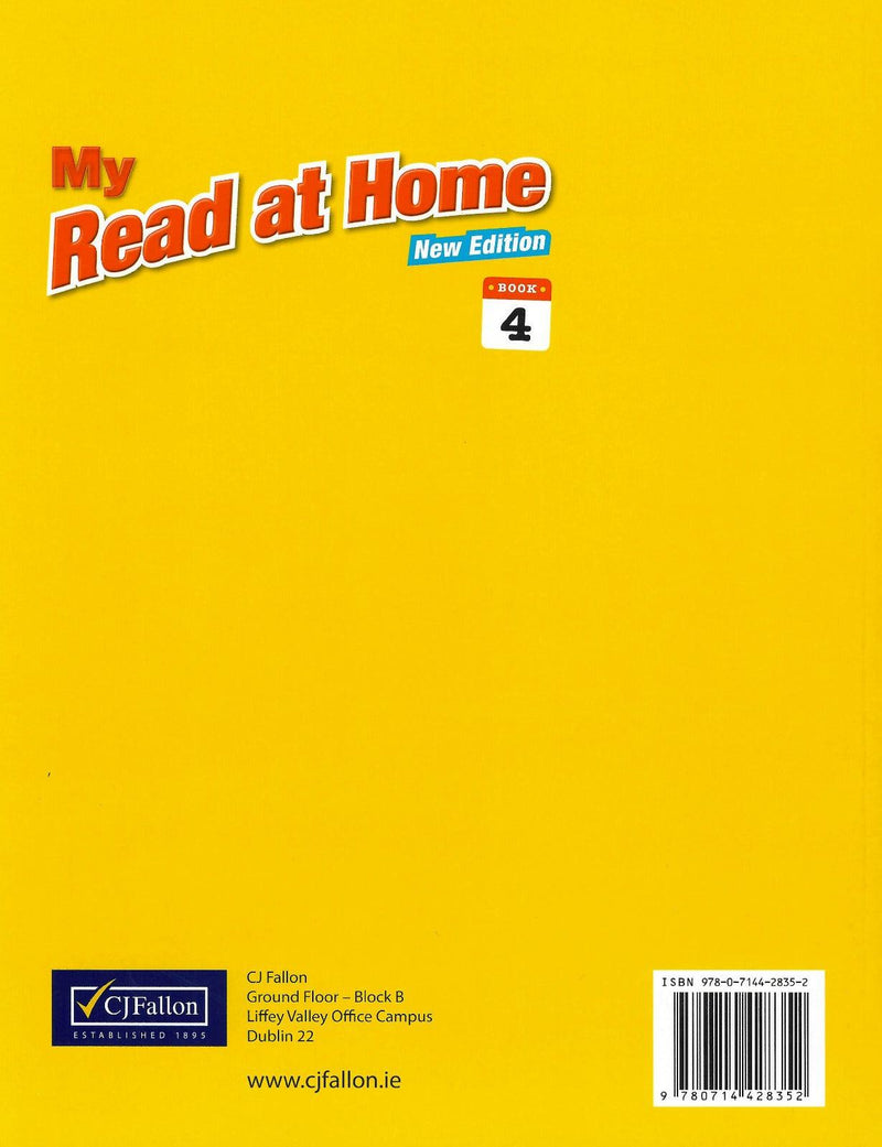 My Read at Home - Book 4 - New Edition (2020) by CJ Fallon on Schoolbooks.ie