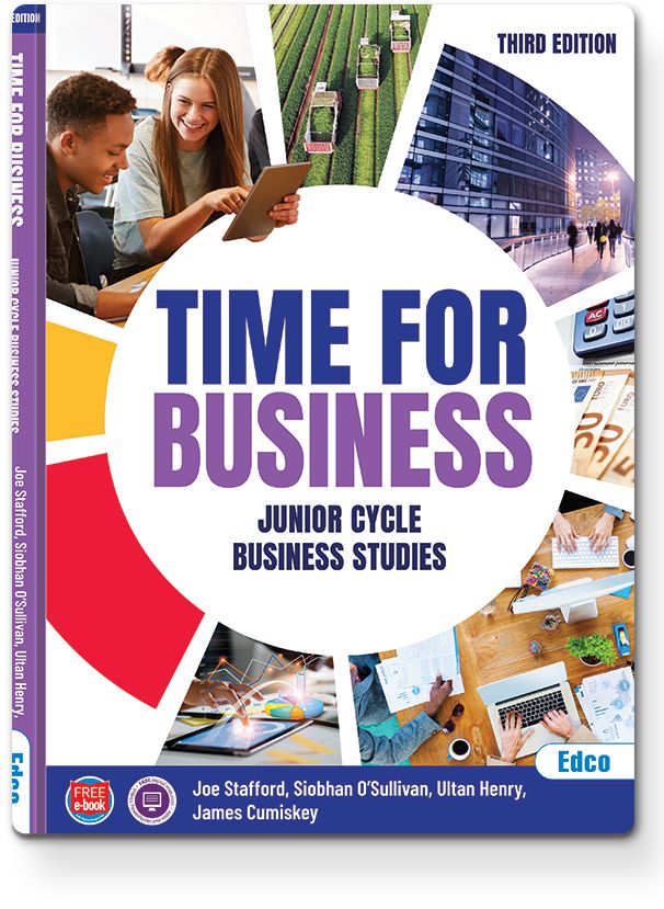 Time For Business - Textbook & Workbook Set - 3rd / New Edition (2024) by Edco on Schoolbooks.ie