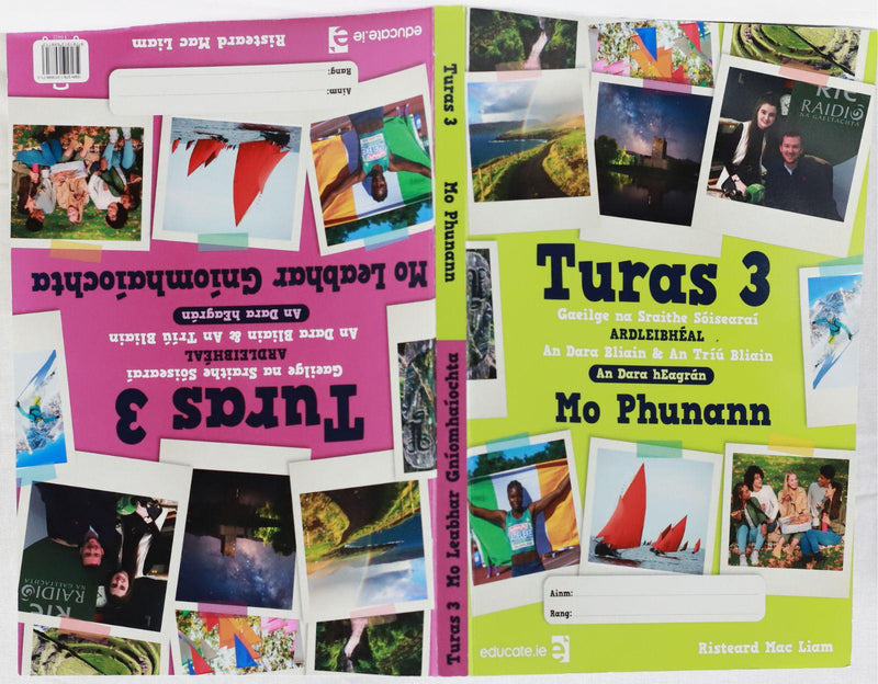 Turas 3 - Junior Cycle Irish - Portfolio and Activity Book Only - 2nd / New Edition (2022) by Educate.ie on Schoolbooks.ie
