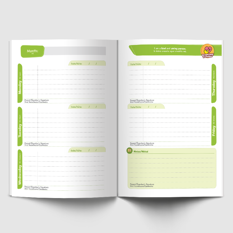 Bilingual Value Diary