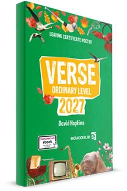 Verse 2027 - Leaving Cert Poetry - Ordinary Level - Textbook by Educate.ie on Schoolbooks.ie