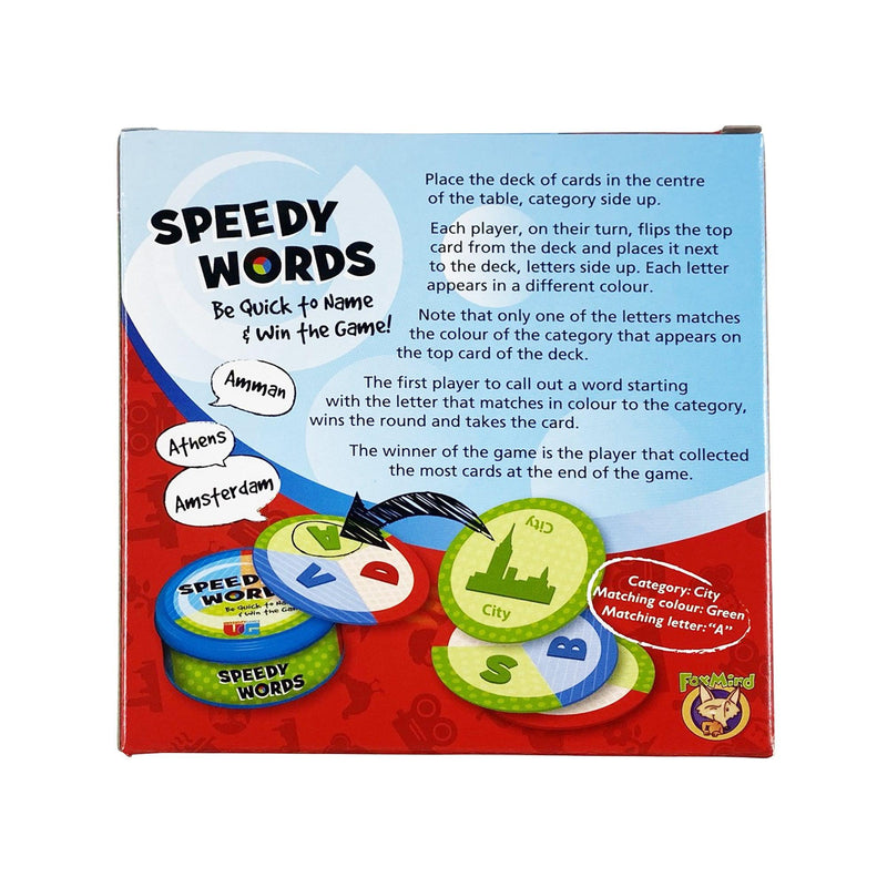 Speedy Words by University Games on Schoolbooks.ie
