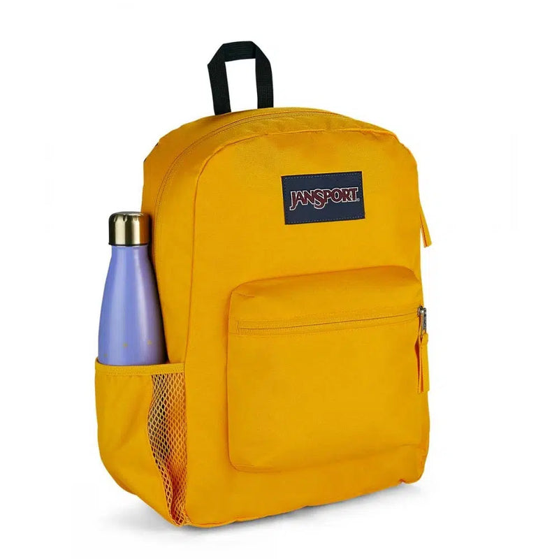 JanSport Cross Town Backpack - Yellow Maize by JanSport on Schoolbooks.ie