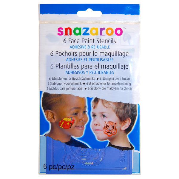 Snazaroo - 6 Stencils - Adventure by Snazaroo on Schoolbooks.ie