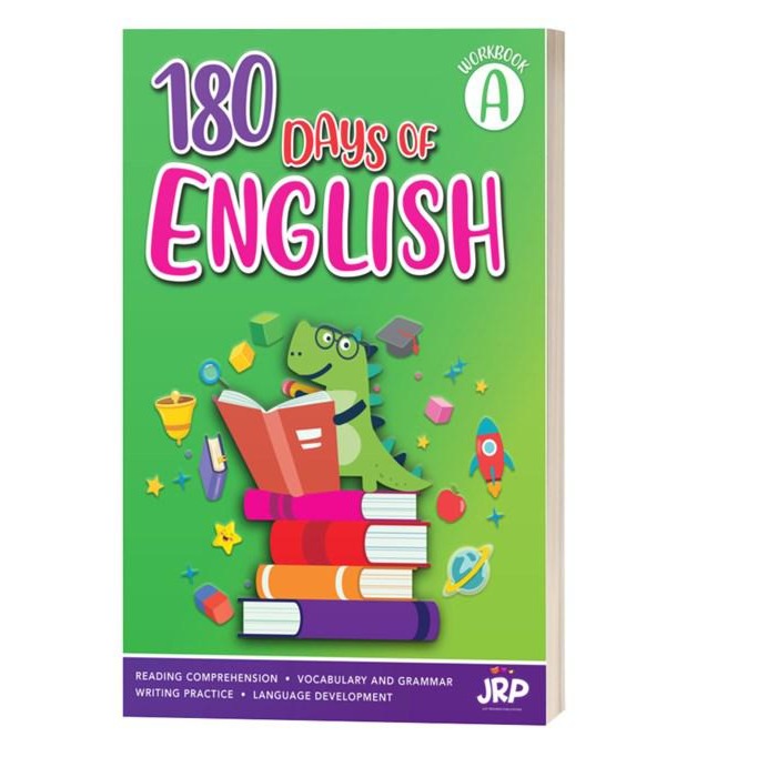 180 Days of English - Pupil Book A - Senior Infants by Just Rewards on Schoolbooks.ie