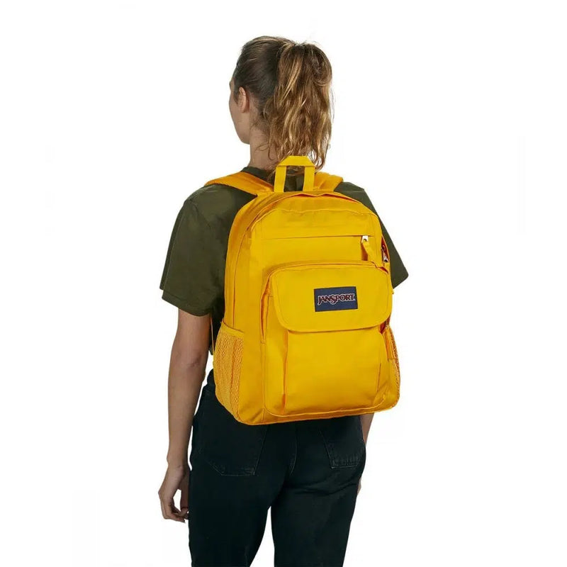 Mustard yellow jansport backpack best sale
