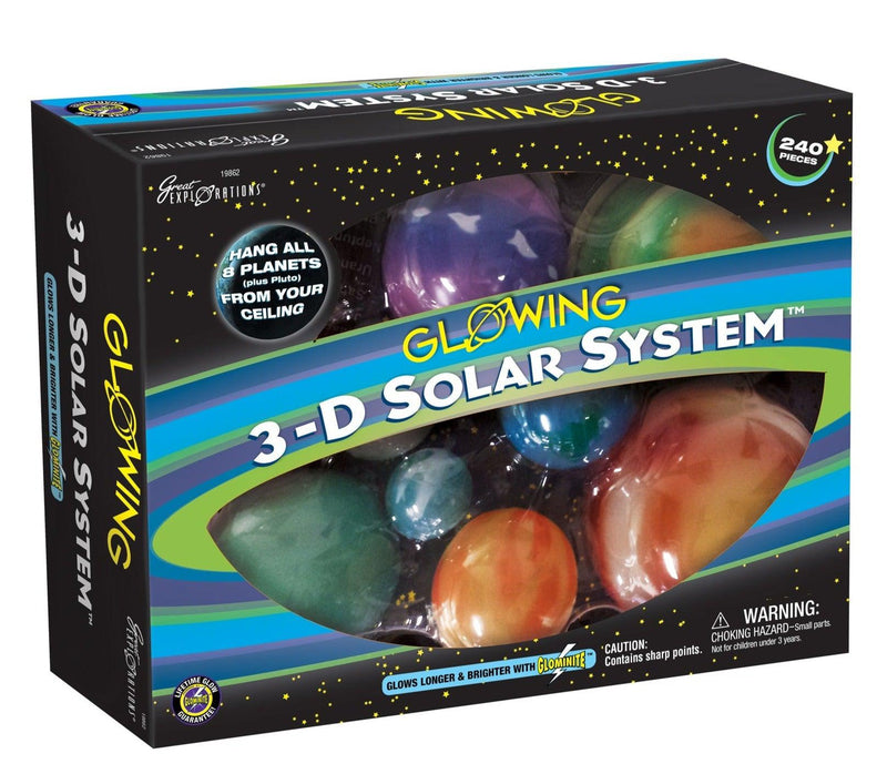 Glowing 3-D Solar System by Great Explorations on Schoolbooks.ie