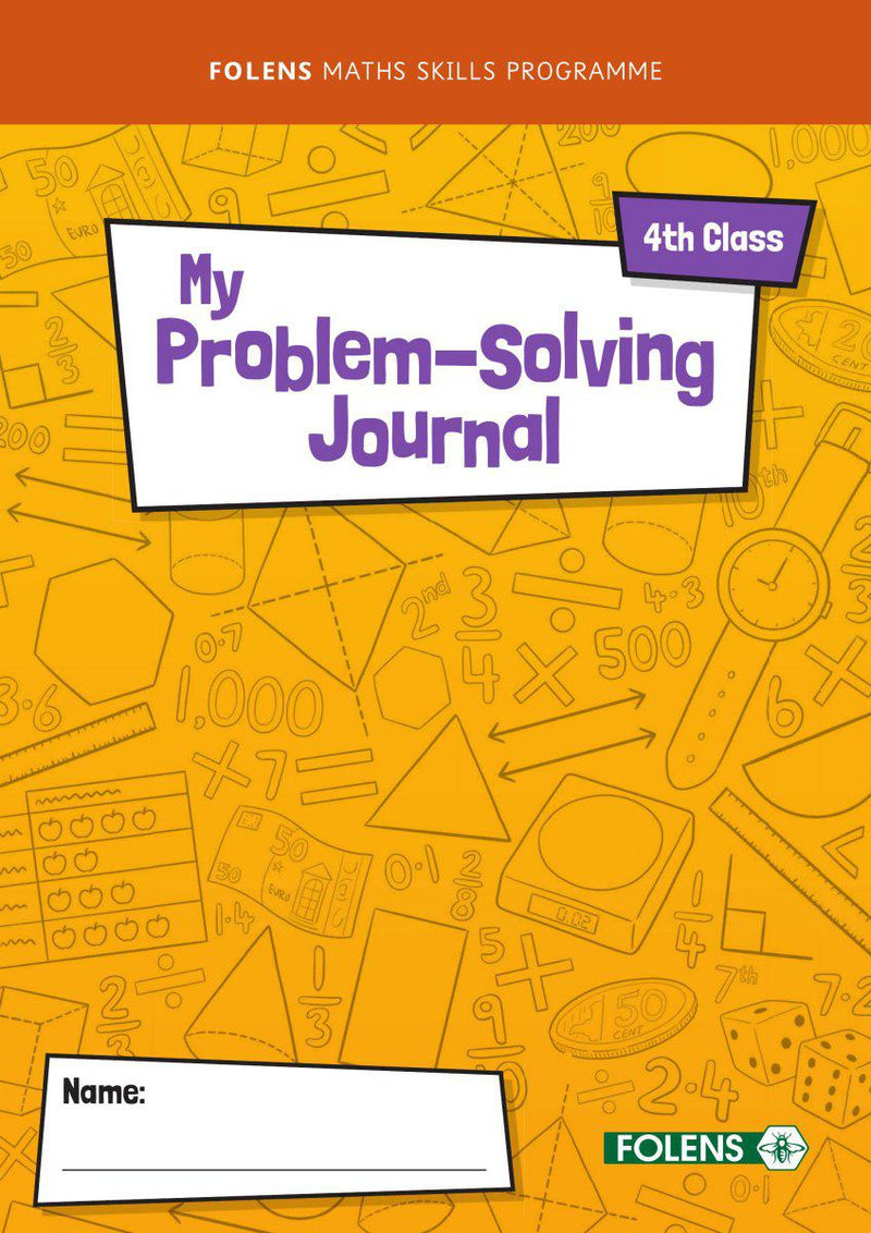 My Problem-Solving Journal - 4th Class by Folens on Schoolbooks.ie