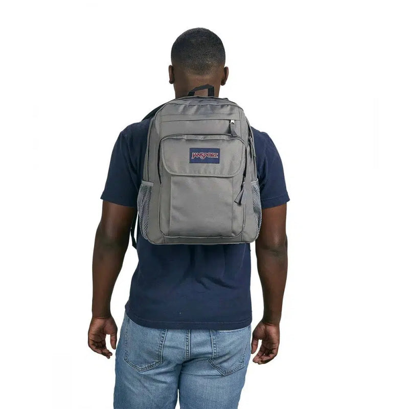 JanSport Union Pack Backpack - Graphite Grey by JanSport on Schoolbooks.ie