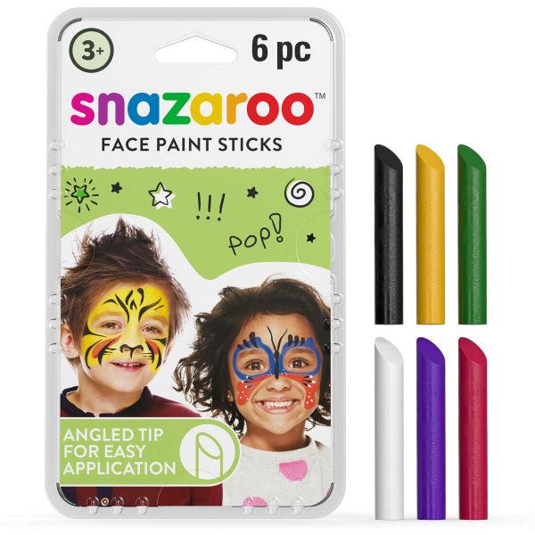 Snazaroo - 6 Sticks - Rainbow by Snazaroo on Schoolbooks.ie