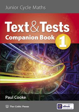 Text & Tests - Companion Book 1 by CJ Fallon on Schoolbooks.ie