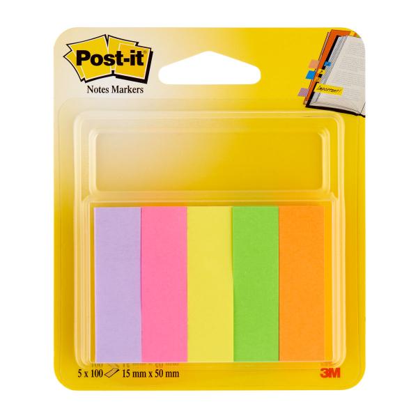 Post It - Index Markers - 15mm X 50mm by Post-it on Schoolbooks.ie