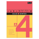 ■ Daler Rowney - A4 Red and Yellow Sketch Pad - 25 Sheets - 150gsm by Daler Rowney on Schoolbooks.ie