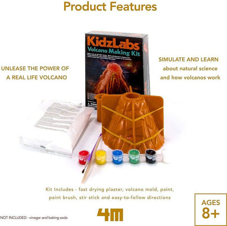 ■ 4M Kidz Labs Volcano Making Kit by 4M on Schoolbooks.ie