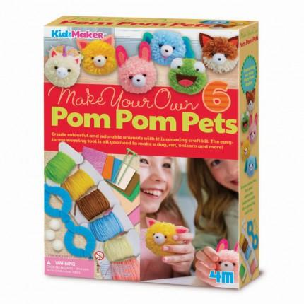 ■ Make Your Own Pom Pom Pets by 4M on Schoolbooks.ie