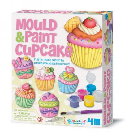 ■ Mould & Paint - Cupcake by 4M on Schoolbooks.ie