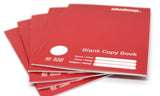 Schoolbooks.ie - Blank Plain Day Copy Book - 40 Page - Pack of 5 by Schoolbooks.ie on Schoolbooks.ie