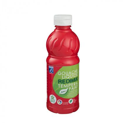 LB - Redimix Paint - 500ml - Brilliant Red by Lefranc Bourgeois on Schoolbooks.ie