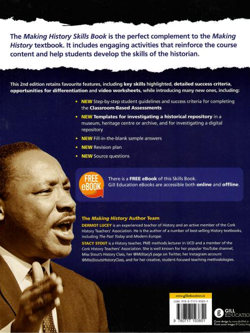 Making History - Junior Cycle History - Skills Book Only - 2nd / New E ...