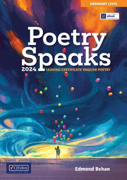 Poetry Speaks 2024 by CJ Fallon on Schoolbooks.ie