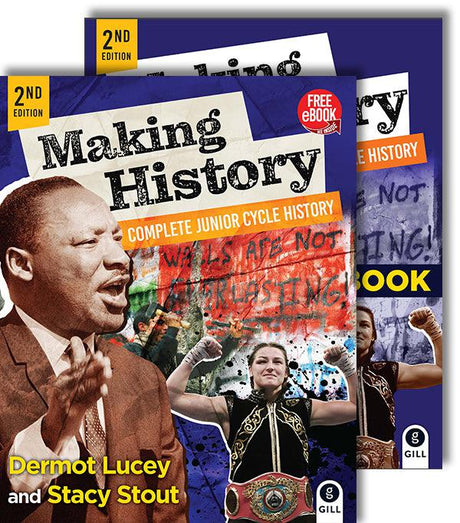 ■ Making History - Junior Cycle History - Set - 2nd / New Edition by Gill Education on Schoolbooks.ie