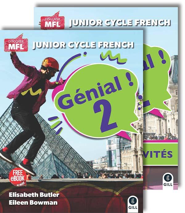 Génial! 2 - Textbook and Workbook - Set by Gill Education on Schoolbooks.ie