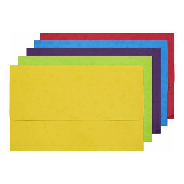 Premto Pack of 5 Extra Durable Document Wallets - Card by Premto on Schoolbooks.ie