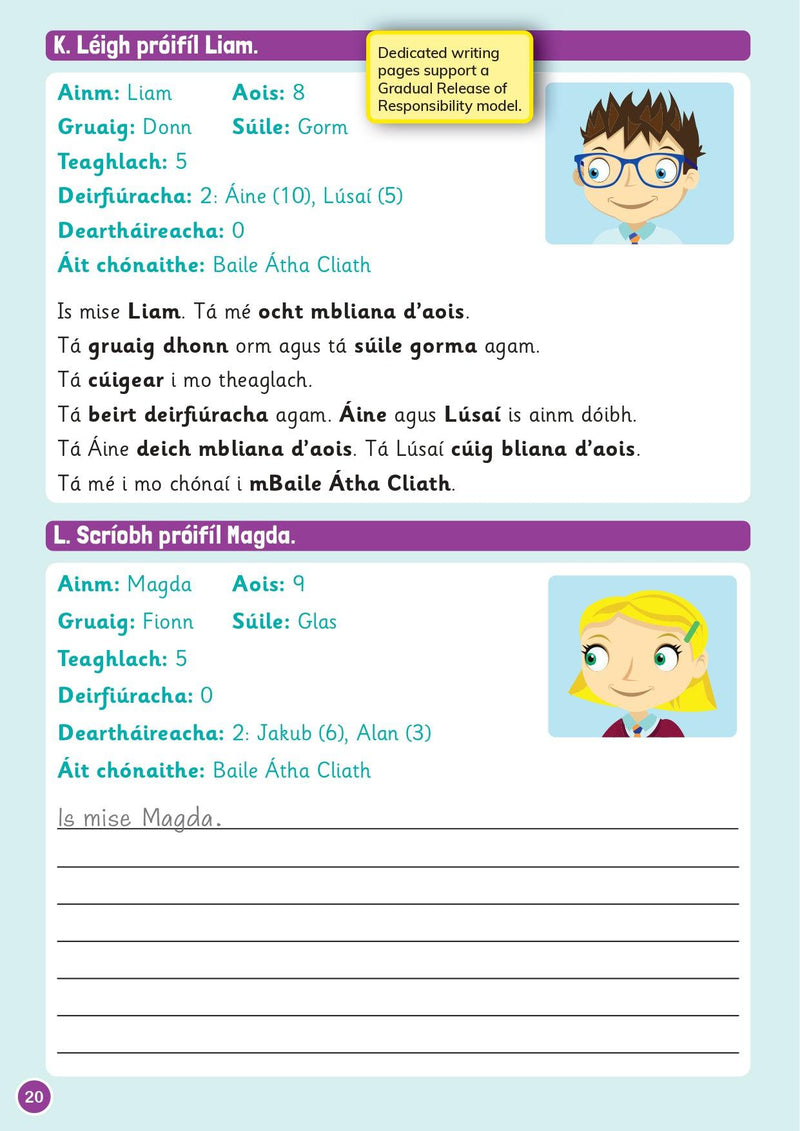 Abair Liom 3 - 3rd Class - 2nd / New Edition (2023) by Folens on Schoolbooks.ie