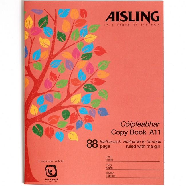 Aisling Writing Copybook 88 Page - A11 - ASX6 by Aisling on Schoolbooks.ie