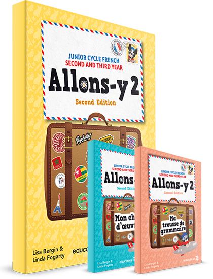 Allons-y 2 - Junior Cycle French - Textbook, Mon chef d'oeuvre Book & Lexique - Set - 2nd / New Edition (2022) by Educate.ie on Schoolbooks.ie