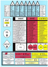 Irish Grammar Glance Card: 3rd - 6th Class by An Gum on Schoolbooks.ie