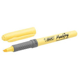 BIC - Card 4 Highlighter Grip Highlighters - Pastel by BIC on Schoolbooks.ie