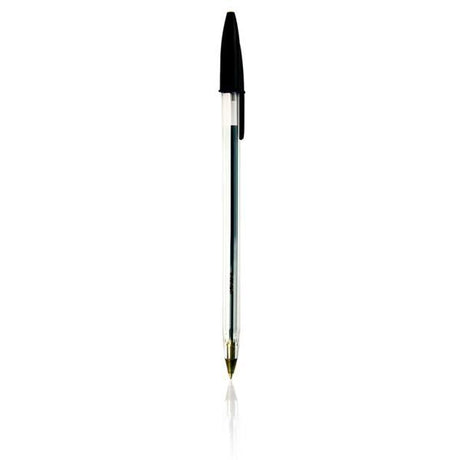 ■ BIC - Cristal Ballpoint Pens - Black - Packet of 10 by BIC on Schoolbooks.ie