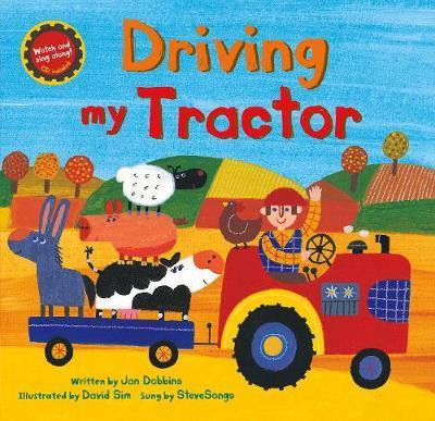 Driving My Tractor Book & Video CD by Barefoot Books Ltd on Schoolbooks.ie