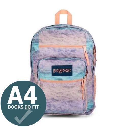 JanSport Big Student Backpack - Cotton Candy Clouds by JanSport on Schoolbooks.ie
