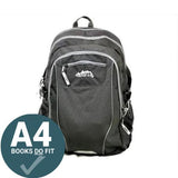 Ridge 53 - Pearse Backpack - Black and Grey by Ridge 53 on Schoolbooks.ie