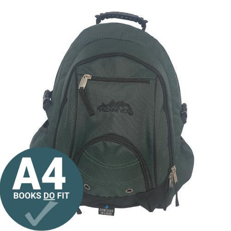 ■ Ridge 53 - Bolton Backpack - Racing Green by Ridge 53 on Schoolbooks.ie