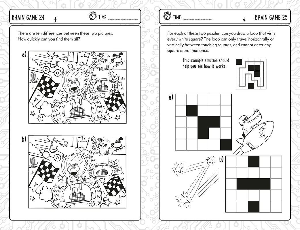 5-Minute Brain Games for Clever Kids by Buster Books on Schoolbooks.ie