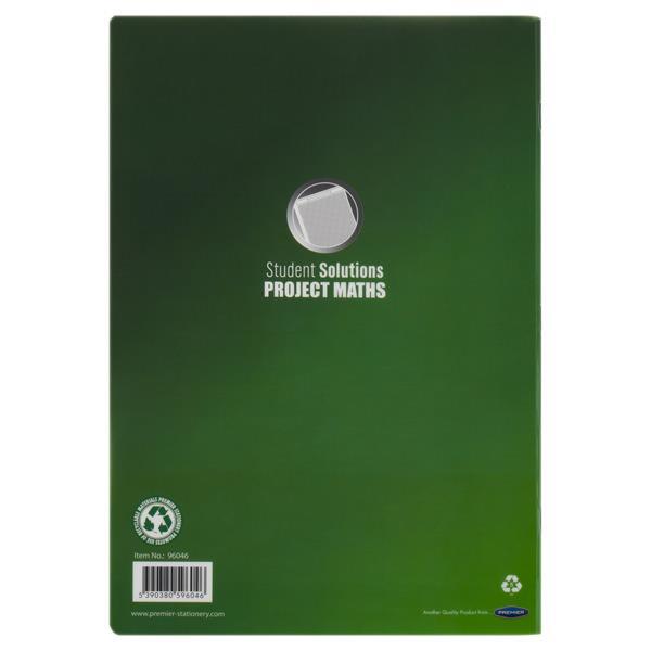 Student Solutions Project Math Plastic Cover Copy Book by Student Solutions on Schoolbooks.ie